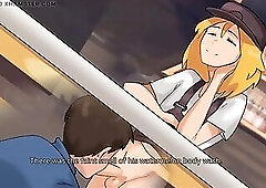 Hazelnut Latte: Male Blows off Female Trans Barista Got His Mouth Filled with Cum