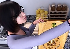 Anal interracial, big black ass