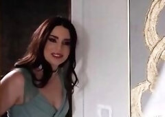 Bestie Melts Ceremony Nerves With Steamy Lesbo Blowjob