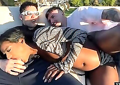 Ethnic Babe gets fully loaded