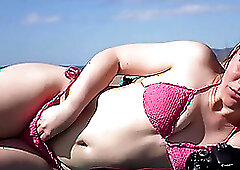 A Boy Reads Relaxed But SHE DOES THIS to Him on the Beach