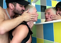 Harshly porked a delinquent gimp in his muddy culo