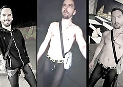 Gay bulge, walking around naked, gay kink