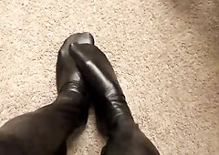 My Feet in Rubber Nylons