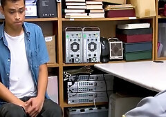 Straight Asian Guy Caught Stealing Jewelry For Girlfrie