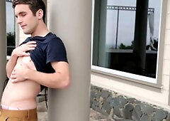 Next Door Twink: Enjoying His Luscious Living Quarters