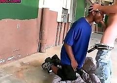 IR big cock twink fucks Black bottom after getting sucked