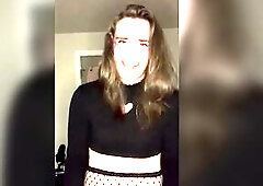 Transgirl Finds out about your Sissy Side and Shares her Raiment