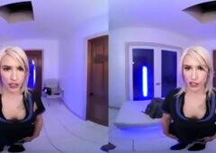 Blonde Babe Kiara Cole As STAR TREK CAROL Wants Captain Torpedo Inside Of Her VR Porn