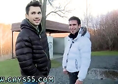 Free-For-All trailers outdoors homosexual Hitch Hikers Enjoy The Beefstick!