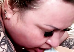 greatly corpulent abdomen gilf gets coarse booty banged and squirting massively during the time that that babe gets unfathomable fisted