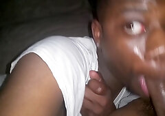 Her FIANCE Plumbing my Face !