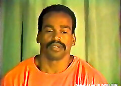 Pro Vintage IFBB Mature Black Butt BB Howie Interview & Strip