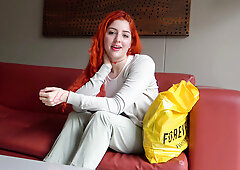 Cute Pale Redhead Amateur Latina Fucked