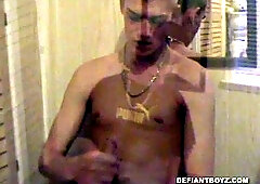 Amateur Lance Jerking Off