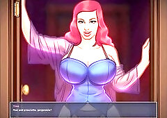 Kinky milf invites pizza delivery guy for a fun time in summertime saga