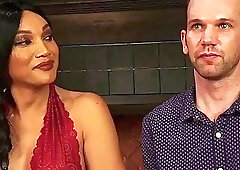 Transgender babe anal fucks straight guy