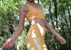 Teen Cute Italian Brunette Solo At