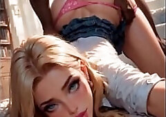 White angel takes BBC