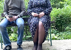 Marvelous Booty mother I'd like to fuck Shows Outdoor Golden Shower Show