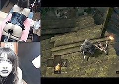 Femboy gaming, ass-fuck