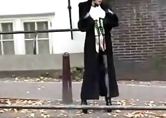 Tara Flashing In Amsterdam