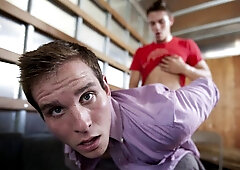 Hunter Ford picks up Dylan Roberts from the streets for sex