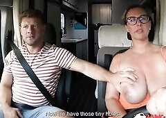 Sexually excited plump mamma Kathy Unfathomable screws hung Michael Fly in memorable BANGVAN xxx movie