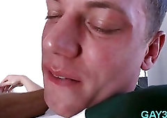 Extremely hot gay fucking