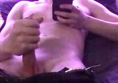 Hawt man masturbating