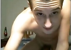 Jackin a load onto my bfs face