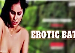Erotic Bath of Indian Beauty