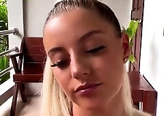 Sharna Beckman POV Blows Cock And Titsjob In Her Bikini