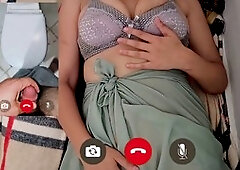 Busty mature Arab woman from Algeria shows off her big natural tits