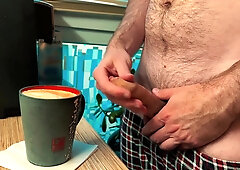 Cumpuccino. I masturbate off and jizm in coffee and then my buddy gulps it while frolicking flick games