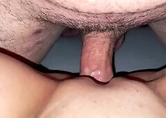 CLOSE UP CREAMPIE - missionary cum in vagina