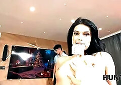 Hunt4k. i displayed her a proper christmas joy and trained him a lesson