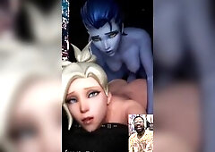 Tiny Breast Hard Futanari Schlong Widowmaker Bangs Thicc Butt Compassion For These Quick Heals