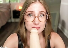 ASMR ~ Emma Ruby Gives U a Sloppy Oral job