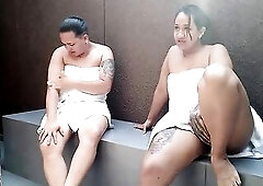 After being very coz of the high temperature we started to fondle and masturbate