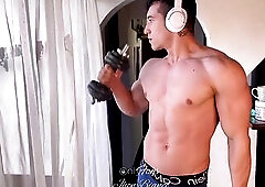 Muscle robot at your service flex and hawt veins