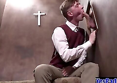 Sinful Teen Sucks off the Priest- YesPadre
