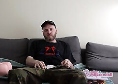 Banging My MRLSEXDOLL Rock hard Until I Pack It With Jizz