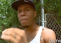 Black & White Homosexual Drilling