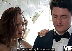 VIP4K. Explore an exhilarating compilation of ardent brides enjoying private moments on their wedding day