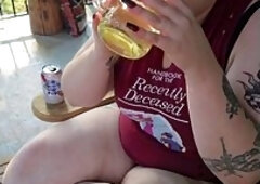 Piss Pitchers Served On Tap All Summer Long For Goth Piss Queen Livingdeaddani