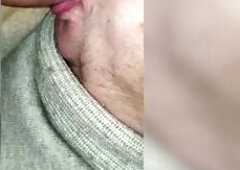 I came to visit my grandmother, this babe began to suck sweetly