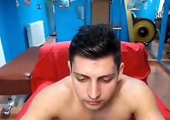 Naked Euro Hunk Solo On Webcam
