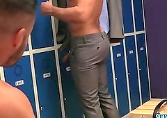 Latin jock fetish with cumshot