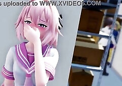 Astolfo caught 'em red-handed.